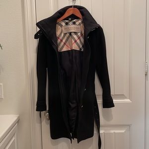 Burberry Brit Trench Pea Coat in very good used condition.